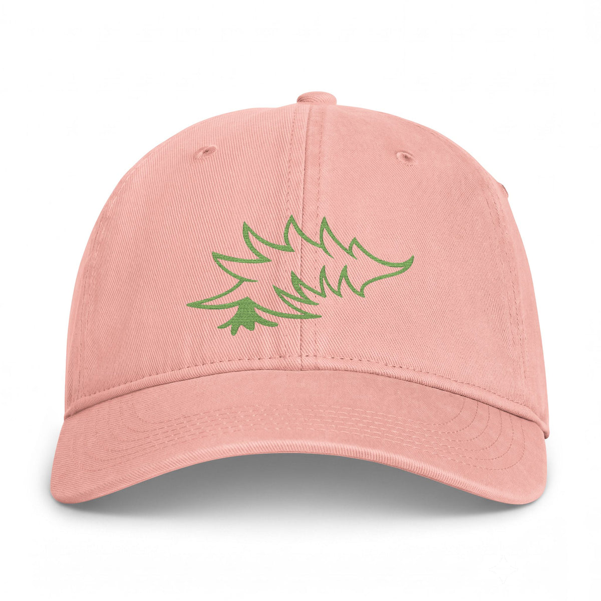 Embroidered Pine Tree Coastal Cap