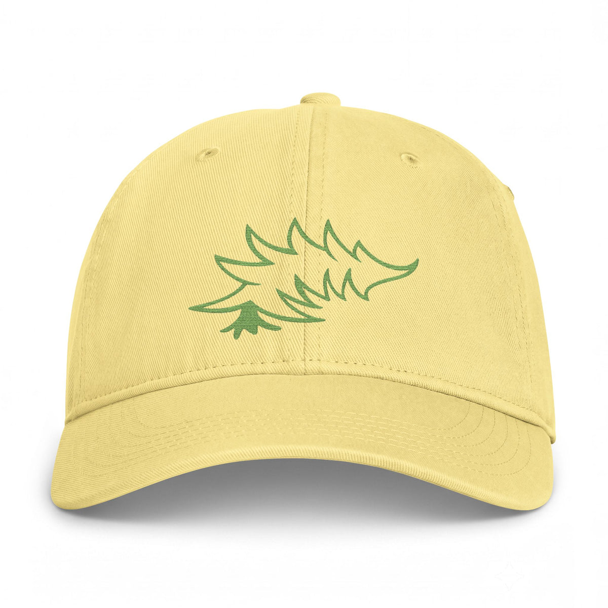 Embroidered Pine Tree Coastal Cap