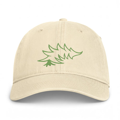 Embroidered Pine Tree Coastal Cap