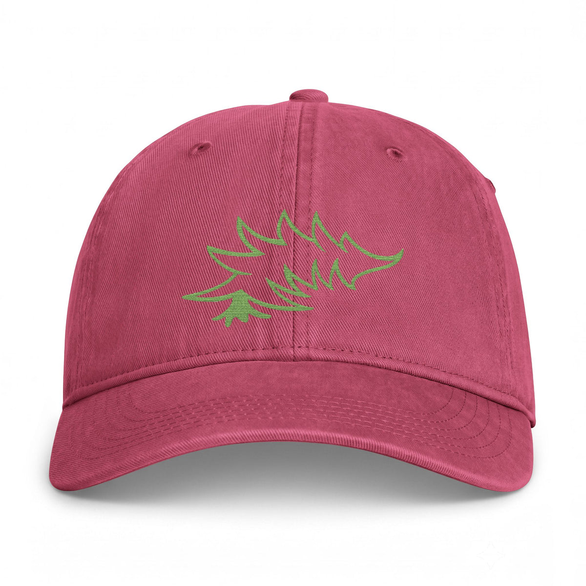 Embroidered Pine Tree Coastal Cap