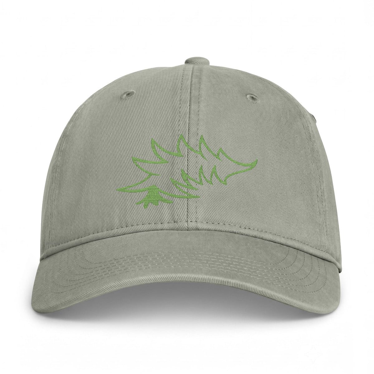 Embroidered Pine Tree Coastal Cap