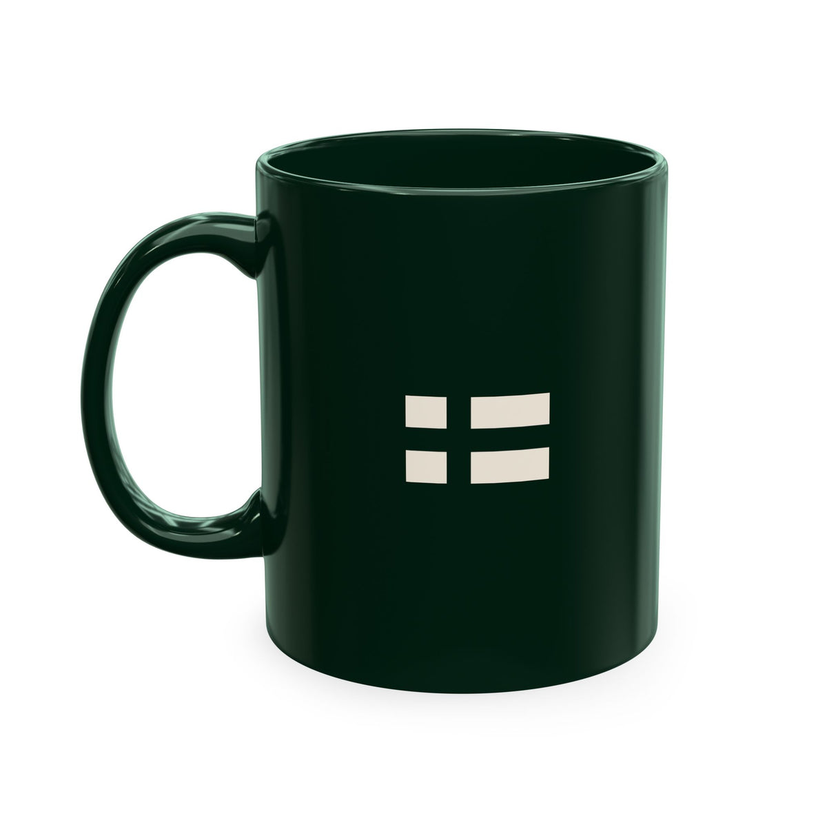 Modern Ceraminc Coffee Cup with Finnish Flag & SISU Design