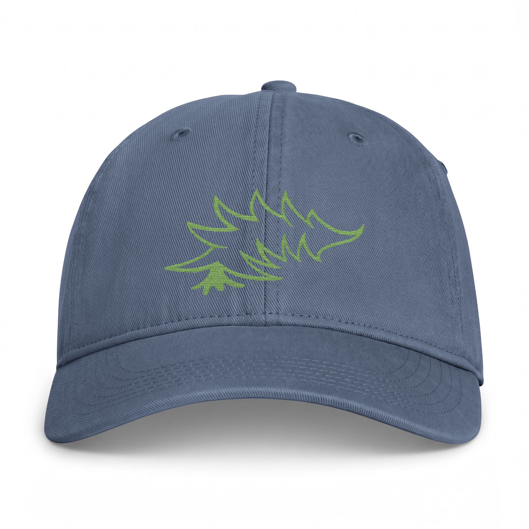 Embroidered Pine Tree Coastal Cap
